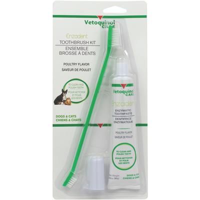 Enzadent Toothbrush Kit Poultry , VETOQUINOL 411459