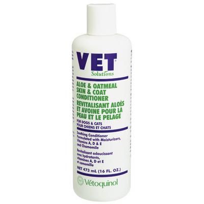 Aloe and Oatmeal Skin and Coat Conditioner 16 oz ,VETOQUINOL 439631