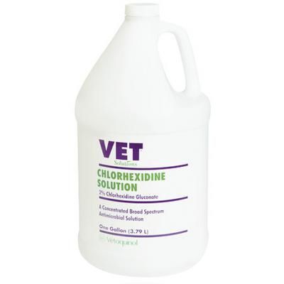 Chlorhexidine Solution 2% 1 Gallon , VETOQUINOL 411412