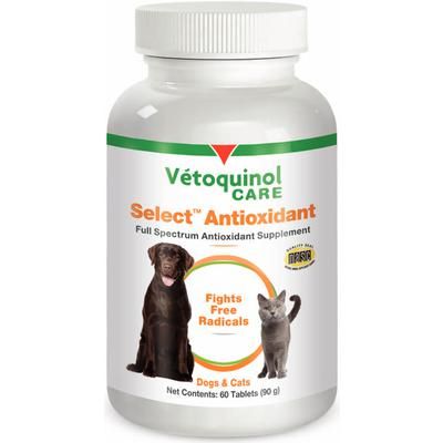 Select Antioxidant Chewable Tablets 60/Bottle , VETOQUINOL 411612