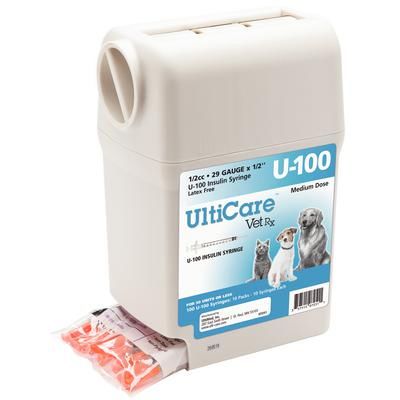 UltiGuard Safe Pack 29 Gauge x 1/2" (0.5 cc), 100/Pkg , ULTIMED 07251