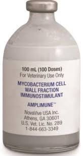 Amplimune Mycobacterium Cell Wall Fraction Immunostimulant, 100mL ,4/Case , Vedco NV63-9292