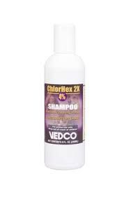 ChlorHex 2X Shampoo (Chlorhexidine Gluconate 4%), 8 oz , 12/Case ,Vedco CLOR-2X80