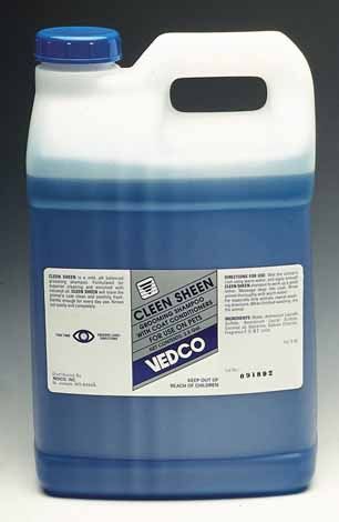 Cleen Sheen General Grooming Shampoo, 2.5 Gallon , Vedco 50989-51404