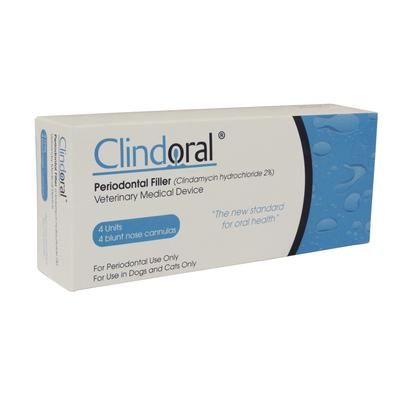 Clindoral Periodontal Filler, Prefilled Syringe, 0.5gm , 4/Box , Vedco CLIN-D001