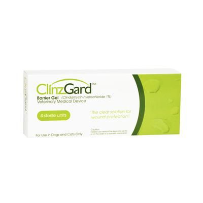 ClinzGard Barrier Gel 1 ml Syringes, 4/Pkg , VEDCO CLIN-G002