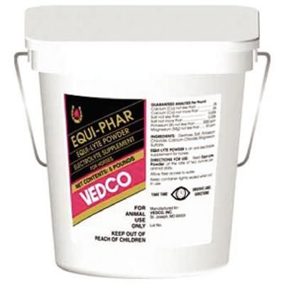 Equi-Phar Equi-Lyte Powder for Horses, 5lb , Vedco EQUI-LYTE