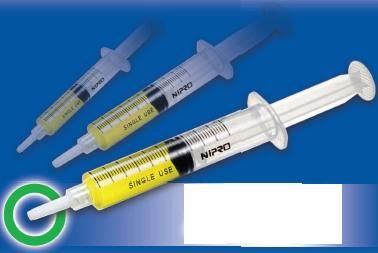 Syringe with Hypodermic Needle Nipro® 10 mL 20 Gauge 1 Inch Detachable Needle Without Safety, 100/Box , 9 Box/Case , Nipro JD+10L2225-WEI