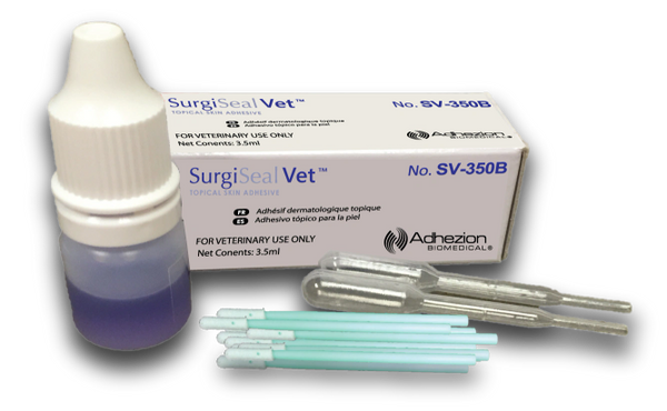 SurgiSeal Vet Pro Topical Skin Adhesive, 3.5mL , Vedco ABSV-350B