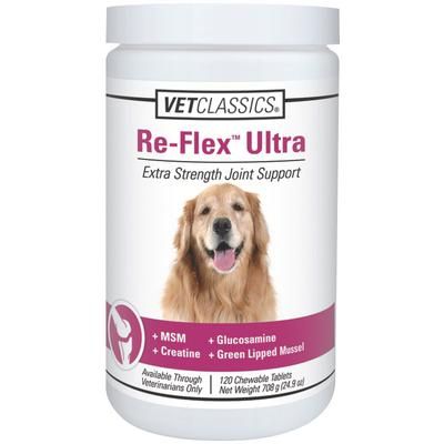 Re-Flex Ultra Extra Strength Joint Support for Dogs, 120 Chewable Tablets , GARMON RFUL-120V