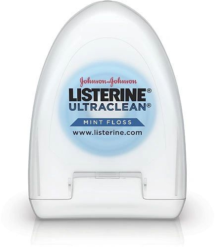 J&J LISTERINE DENTAL FLOSS Ultra Clean Mint Floss, 5 yds, 72/cs , J&J 44026