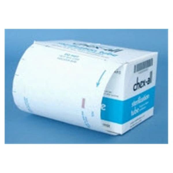 Chex-All Sterilization Tube Triple Seal 12 in x 100 Feet White 6/Case , Propper 02601200