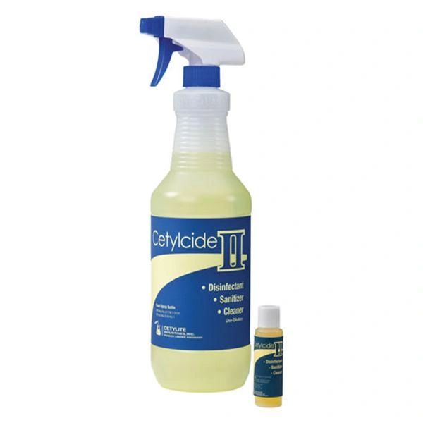 Disinfectant Concentrate Cetylcide II Intro Kit Lemon 32 oz, Each , Cetylite 0153