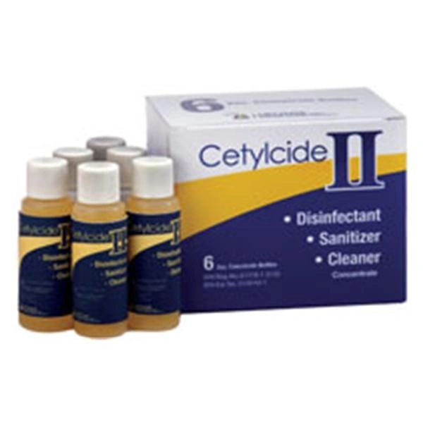 Disinfectant Concentrate Cetylcide II Refill Kit Lemon 15 mL 6/Box , Cetylite 0158