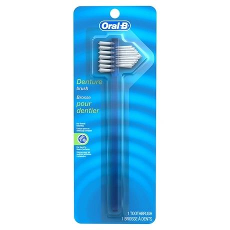 Oral-B Denture Toothbrush, Hard Blister Card, 6/pk, 72 pk/cs , PGD 0041081001