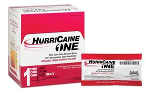 HurriCaine ONE, Unit Dose Non-Aerosol Spray, 0.5mL, 25/bx , BEU 0283-0610-26