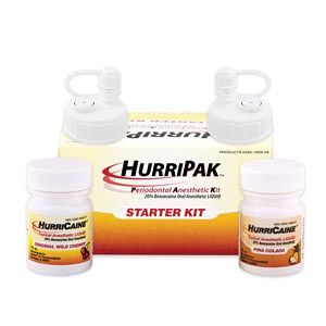 HurriPAK Periodontal Anesthetic Starter Kit, Wild Cherry & Pina Colada , BEU 0283-1009-09