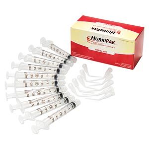 HurriPAK Refill Kit, Each Kit Contains 10 Syringes & 10 Tips , BEU 0283-1107-07