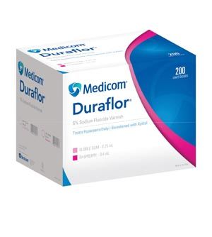 Sodium Fluoride Varnish, Bubble Gum, 0.25mL Unit Dose, 200/bx , Medicom 1011-BG200