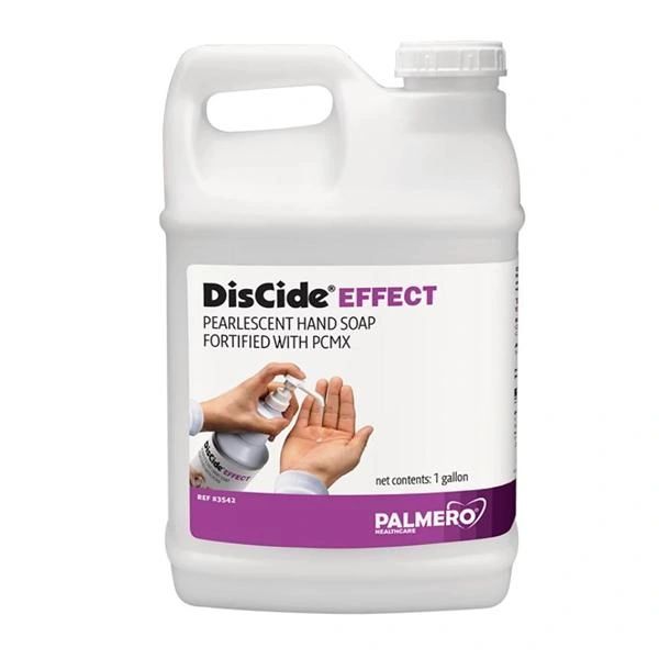 DisCide Effect Hand Soap 1 Gallon PCMX Fresh Almond 4 Gallons/Case , Palmero 3542