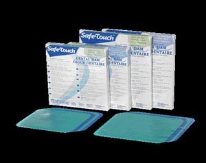 DENTAL DAM , 6"X6" THIN GUAGE , 216 / CASE , MEDICOM-1266TB