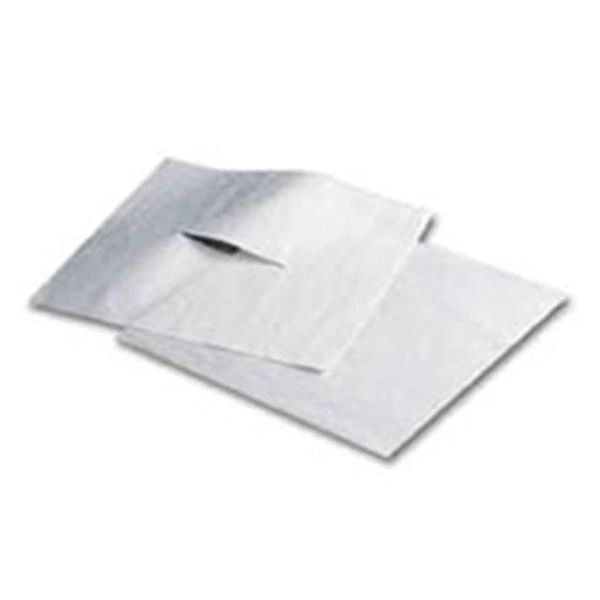 Headrest Cover 12 in x 12 in White Facial Slit 1000/Case , Tidi 980881