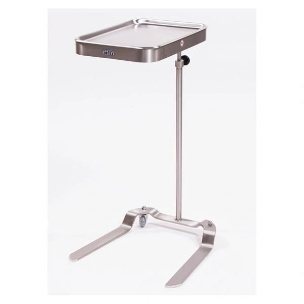 Stand Mayo Blickman 13x19" SS 2" Caster With Tray , Blickman Health 0638841000