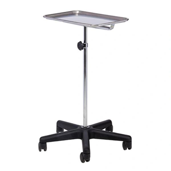 Stand Instrument Value 31-50" SS/Chrome 5 Leg With Tray Each , Clinton M-29