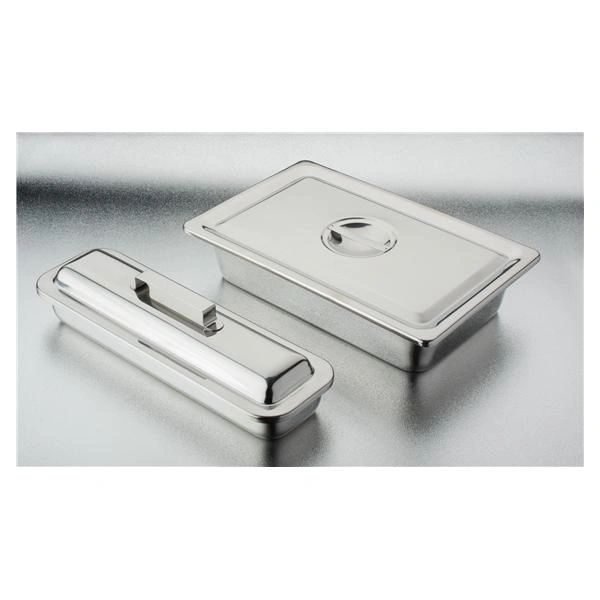 Tray Instrument Stainless Steel 12x8x2-1/2" Each , Dukal 4260