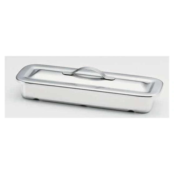 Tray Instrument Stainless Steel 8x3x1-1/2" 6/Case , Dukal 4254