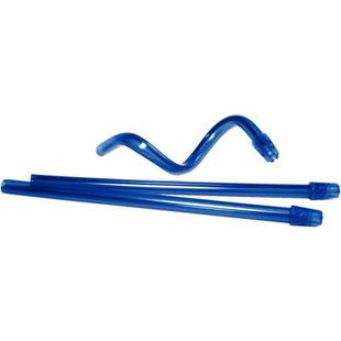 Saliva Ejector, Translucent Blue with Blue Tip, 105/bg, 10 bg/cs , Medicom 710