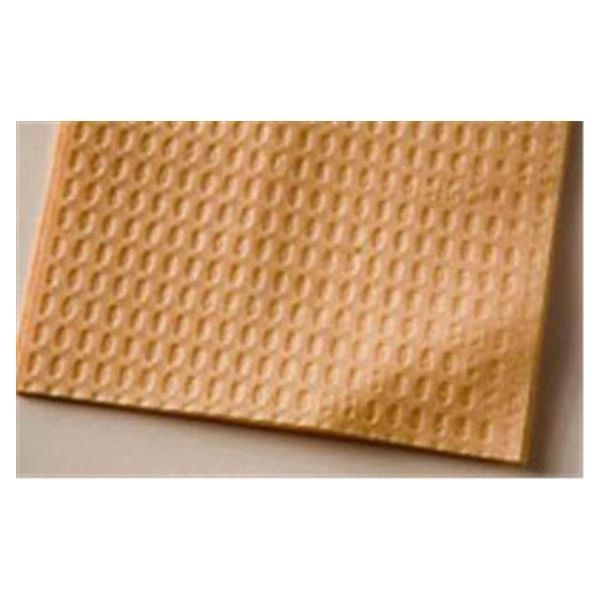 Ultimate Waffle Towel Bib 13 in x 18 in Peach Waffle Embossed 3 Ply Tissue / Poly 500/Case . Tidi 917408