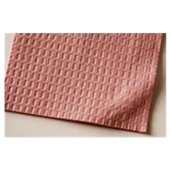 Ultimate Waffle Towel Bib 13 in x 18 in Mauve Waffle Embossed 3 Ply Tissue / Poly 500/Case , Tidi 917406