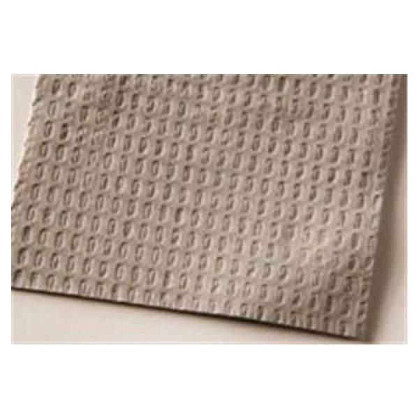 Ultimate Waffle Towel Bib 13 in x 18 in Grey Waffle Embossed 3 Ply Tissue / Poly 500/Case , Tidi 917405