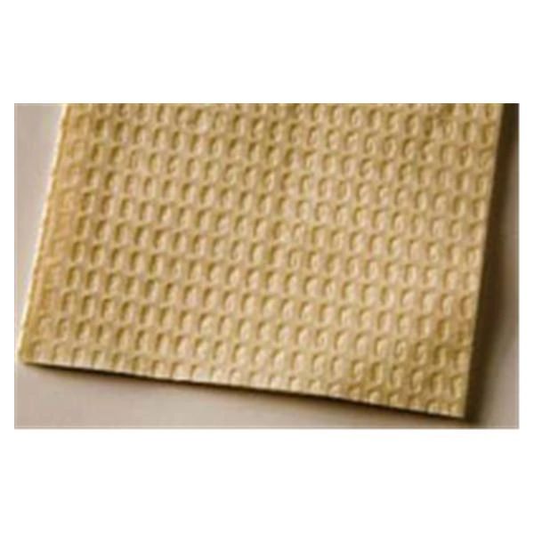 Ultimate Waffle Towel Bib 13 in x 18 in Beige Waffle Embossed 3 Ply Tissue / Poly 500/Case , Tidi 917407