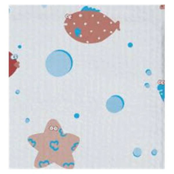 Patient Towel 13 in x 18 in Under the Sea Child Waffle Embossed 2 Ply Tissue / Poly 500/Case , Pediatric Dental BIB , Tidi 981613