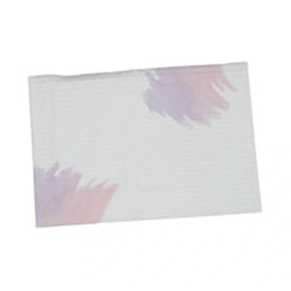 Patient Towel 13 in x 18 in Watercolors Child Waffle Embossed 2 Ply Tissue / Poly 500/Case , Pediatric Dental BIB , Tidi 982413