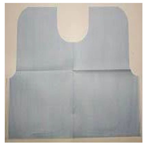 EveryDay Endo/Prophy Bib 29 in x 21 in Blue Tissue / Poly 100/Case , Tidi 917483