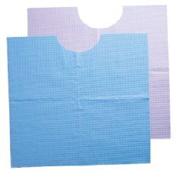 EveryDay Endo/Prophy Bib 29 in x 21 in Lavender Tissue / Poly 100/Case , Tidi 917480