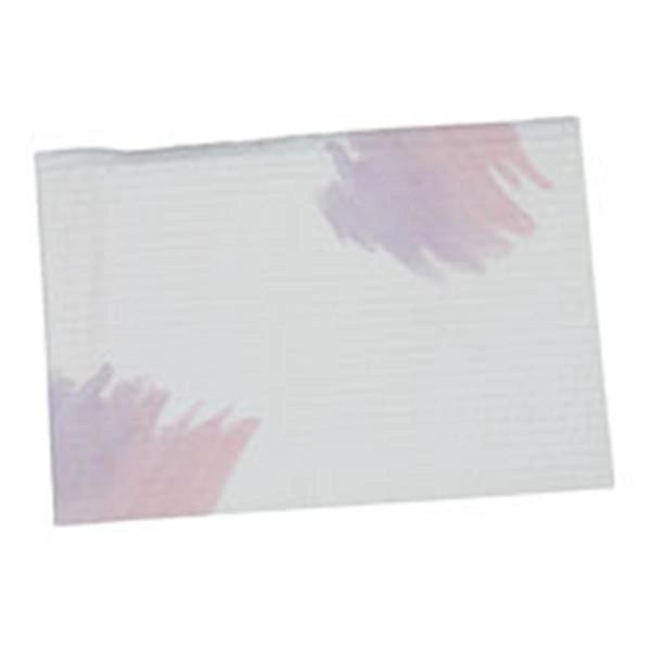 Patient Towel 13 in x 18 in Watercolors Child Waffle Embossed 3 Ply Tissue / Poly 500/Case , Tidi 982434