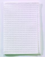 All Tissue Deluxe Towel 17 in x 18 in White Waffle Embossed 3 Ply Tissue / Poly 500/Case , Tidi 918111