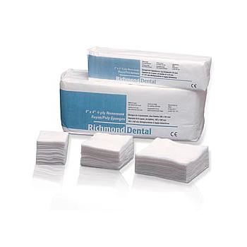 Sponge, Cylindrical, 1/2" x 1-1/2",Centre Strung on Count Card, X-Ray, Sterile, 5/pk, 20pk/cs , Medicom 83246