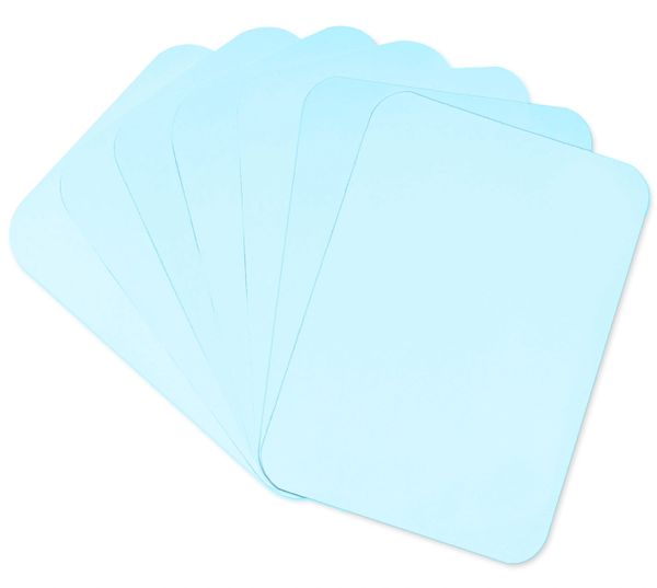 Tray Cover, Size B, Ritter, 8½" x 12¼", Blue, 1000/ctn, 3 ctn/cs , Crosstex FBBL