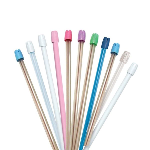 Saliva Ejector, Non-Removable Tip, Advantage, Clear/ Blue, 100/bg, 10 bg/ctn, 4 ctn/cs , Crosstex ZCBI