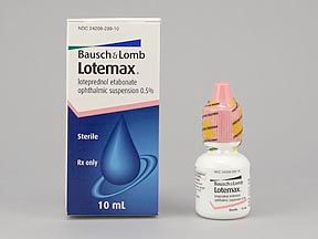 Lotemax 0.5% Ophthalmic Drop 10ml , Bausch 24208-0299-10 , 24208029910