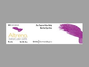 ALTRENO (tretinoin) Lotion, 0.05% , 45 gr , Bausch 00187-0005-45