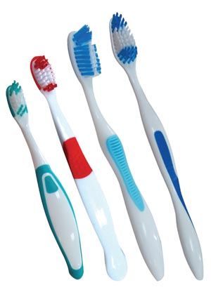 Youth Toothbrush, Assorted Colors, 72/bx, Mydent TB-2000