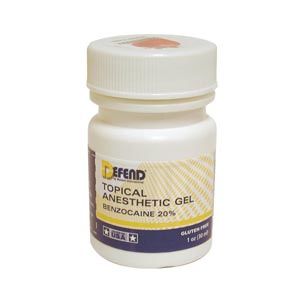 Topical Anesthetic, 1 oz Jar, Banana , 10/Pack , Mydent TA-5008