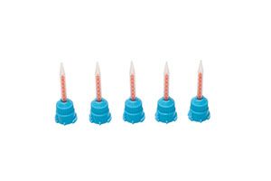 Temporary Crown & Bridge T-Mixer Mixing Tips, Blue, 4:1 & 10:1 Ratio, 25/bg , 5 pack /Case , PRO ADVANTAGE PA-8108