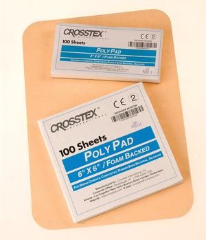 MIXING PADS - POLY COATED Pad, 6" x 6", 6/pkg , Crosstex KPAD66